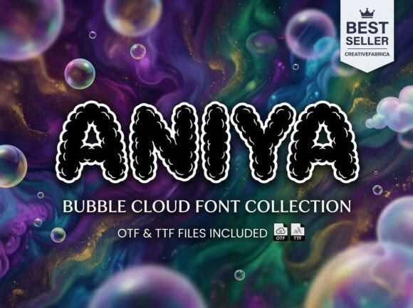 Aniya: A Display Typeface That Makes Your Headlines Float—and Stick