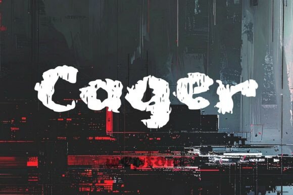Cager: A Bold Display Font That Actually Works in Real Branding