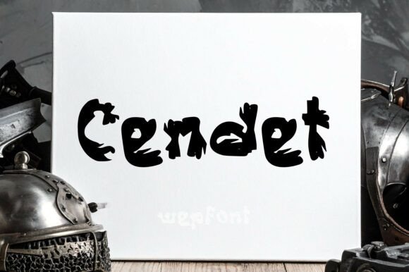 Cendet Display Font for Bold Campaign Headlines