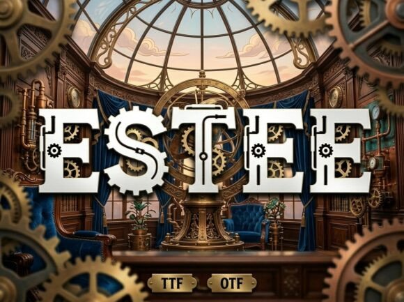 Estee: A Standout Display Font for Digital Branding