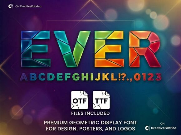Ever: A Display Font That Commands Editorial Attention