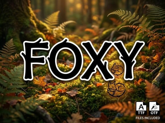 Foxy: A Display Font That Anchors Your Editorial Voice