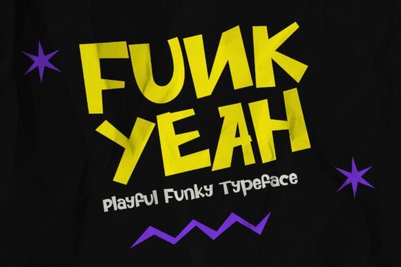 Funk Yeah: A Bold Display Font That Brings Digital Branding to Life