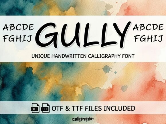 Gully: A Display Font That Makes Your Brand Instantly Memorable