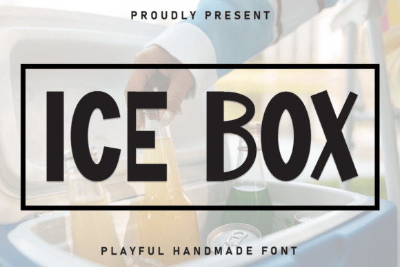 Ice Box: A Display Font That Cuts Through the Feed