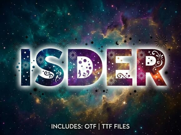 Isder: A Bold Display Font for Scroll-Stopping Marketing