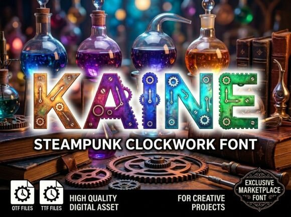 Kaine: A Bold Display Font for Scroll-Stopping Marketing