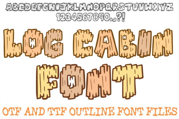 Log Cabin: A Rustic Display Typeface for Bold Digital Branding