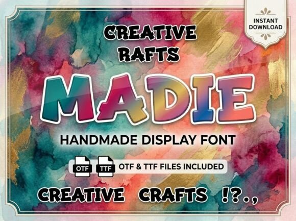 Madie: A Display Font That Commands Attention—Thoughtfully