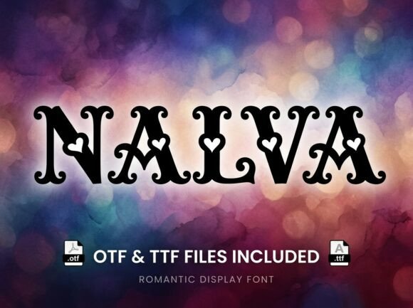 Nalva: A Refined Display Typeface for Digital Branding