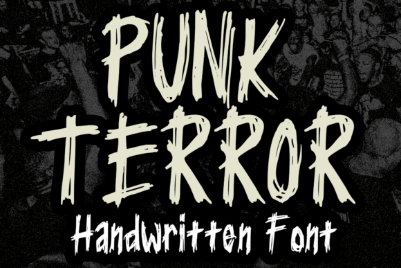 Punk Terror: A Bold Display Font That Adds Instant Character to Your Brand