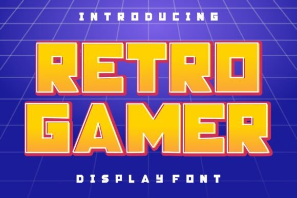 Retro Gamer: A Display Font That Sparks Joy