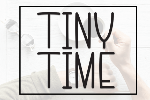 Tiny Time: A Minimalist Handwritten Font for Polished Branding